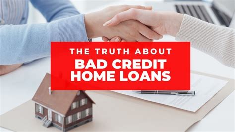 Best Home Loans For Poor Credit